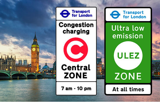 Removals London - Congestion Charge Zone / Ultra Low Emission Zone Checker