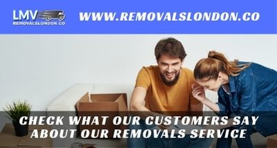 The Removals London staff was very helpful and friendly