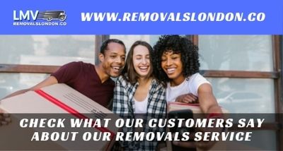 Removals London personnel were friendly and helpful