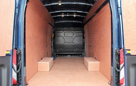 Removals Extra Large Van and Man in London - Inside View