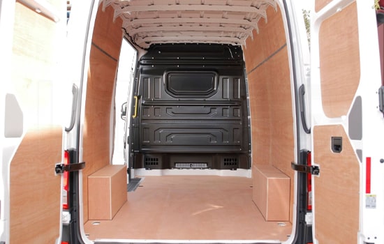 Removals Large Van and Man in London - Inside View
