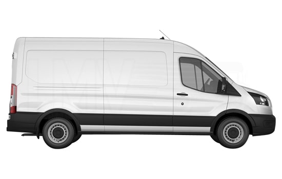 Removals Large Van and Man in London - Side View